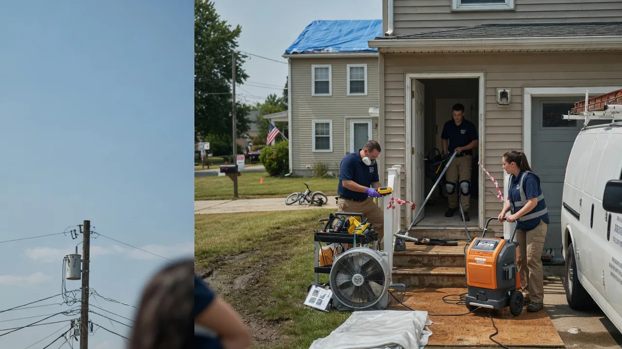 Water Damage Repair in Montgomery, MI near me